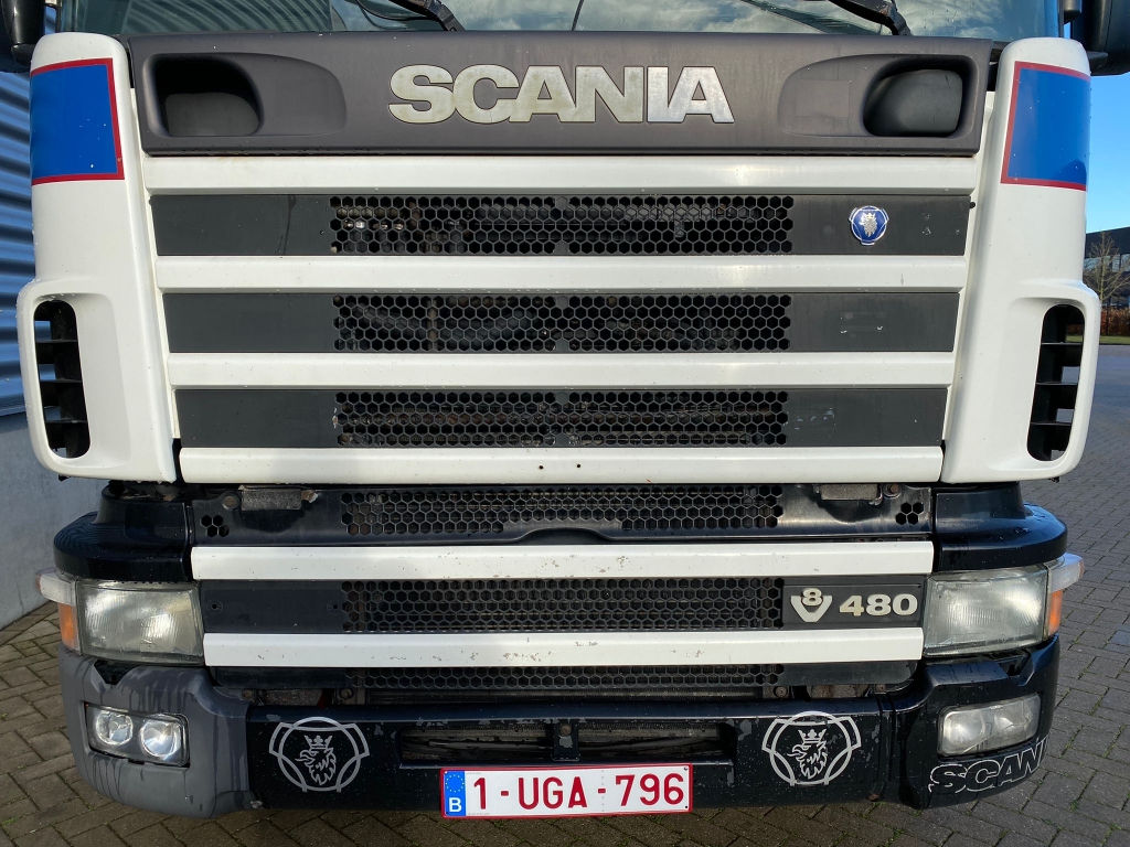 Scania 164 480 Topline / V8 / Retarder / Optie Cruise / 2 Tanks / Belgium Truck