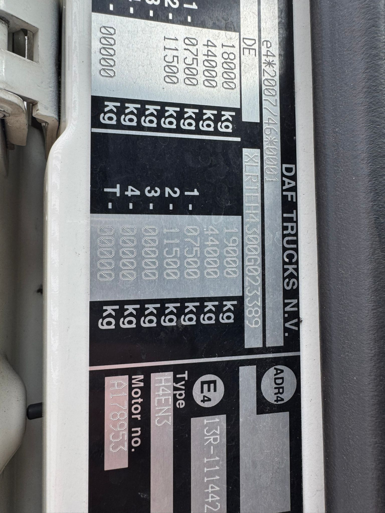 DAF XF 460 / Manual / Retarder / Mega  / Roof Klima / TUV:1-2026 / NL Truck