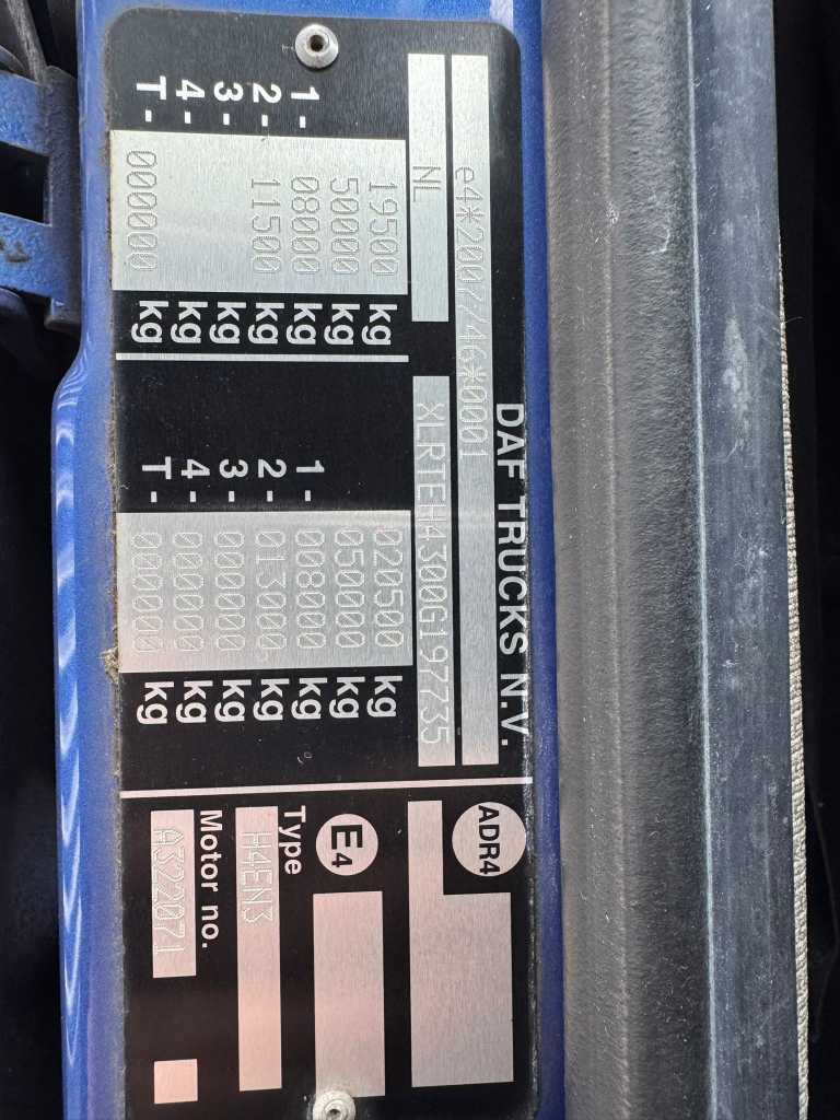 DAF XF 480 SSC / 2 Tanks / Roof Klima / TUV: 3-2026 / NL Truck