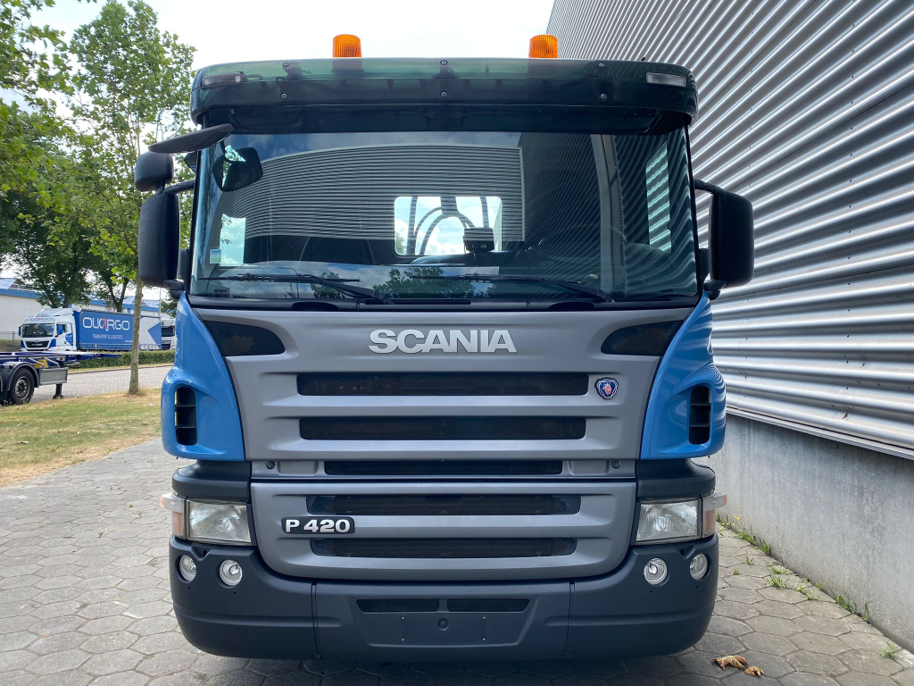 Scania P 420 / LAG Crane Palfinger PK16502 + Remote / 292.000 KM!! / TUV: 5-2024 / Belgium Truck