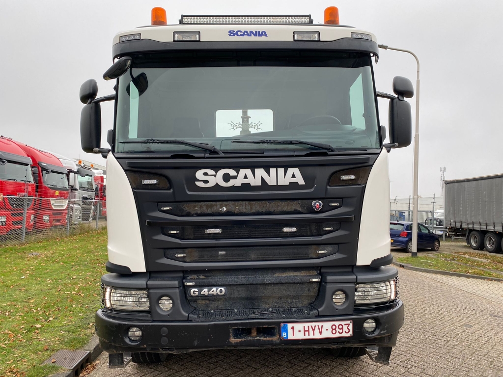 Scania G 440 / 6X4 / Retarder / Full Steel / Euro 6 / AJK 20 Ton / Belgium Truck