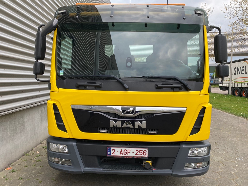 MAN TGL 8.190 / Load: 3080 KG / Brille / Winch / 3 Seats / Euro 6 / 237 DKM / TUV: 10-2022 / Belgium Truck