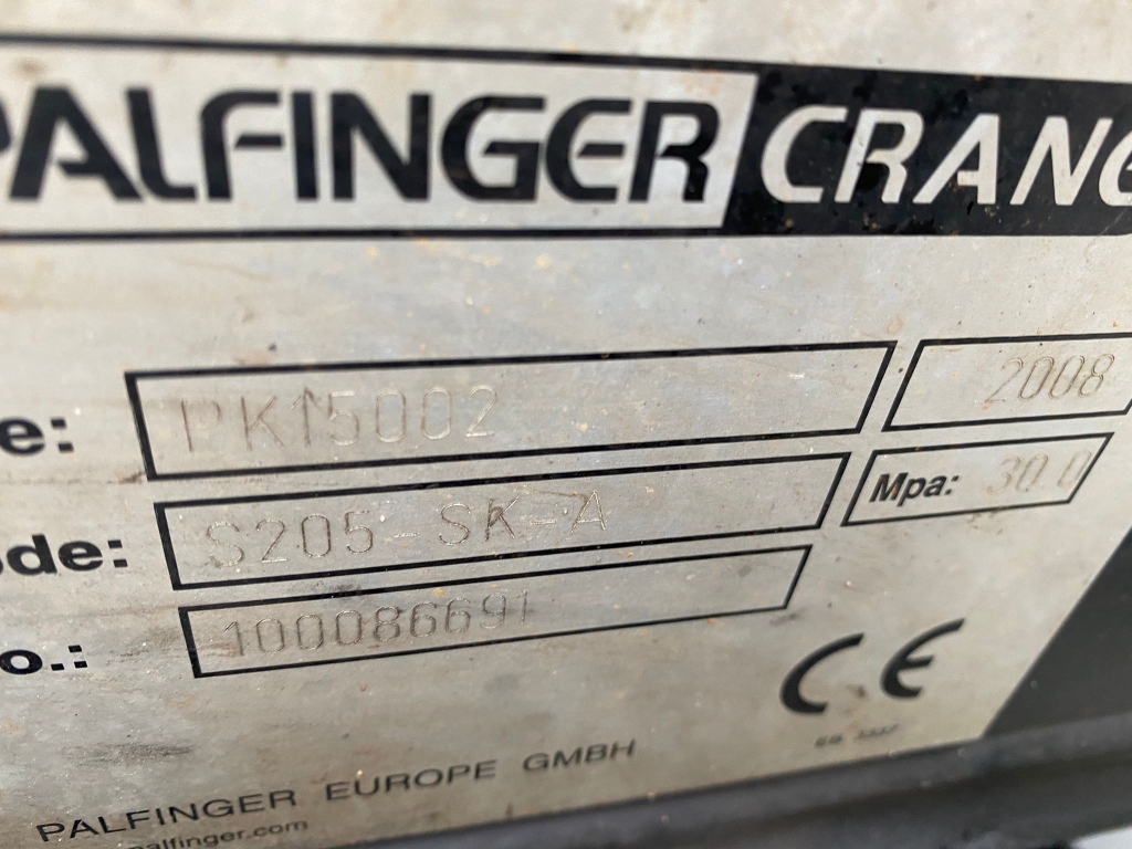 DAF CF 75.310 / Palfinger PK15002 / Kipper / Manual / Euro 5 / TUV: 4-2023 / NL Truck